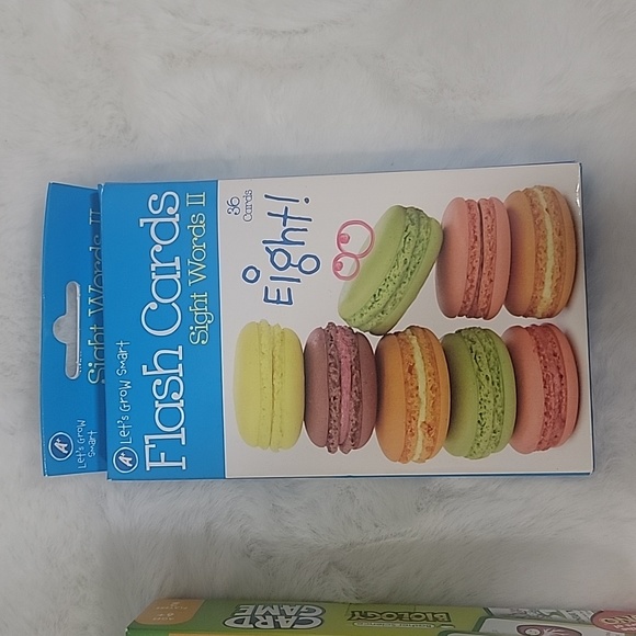 Flash Cards Sight Words II and Biology Card Game Learning Cards - Picture 4 of 6